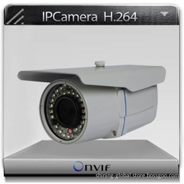 H.264 Megapixel IP Camera for Outdoor Using, POE, WIFI, SD, Optional